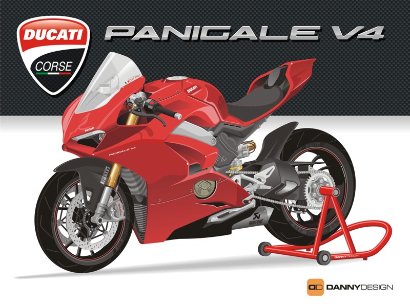 Vectorizer: Ducati Panigale V4